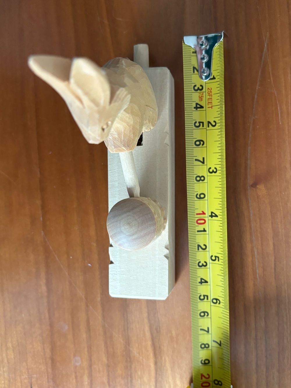Vintage Russian Bogorodskoye hand-carved wooden motion toy Collectible - Picture 3 of 5
